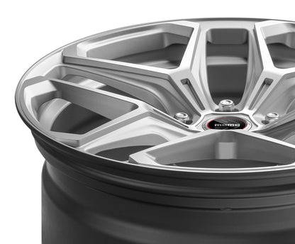 Momo RF04 hybrid silver Alufelge 9x20 Zoll ET40 LK 5x112 ML66.6 – Bild 3