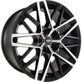 Momo Avenger black matt polish Alufelge 8x18 Zoll ET40 LK 5x114.3 ML72.3