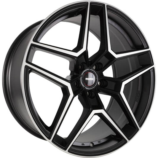 Momo RF06 black matt polish Alufelge 9x20 Zoll ET26 LK 5x112 ML66.6