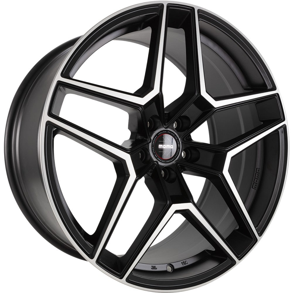 Momo RF06 black matt polish Alufelge 10x20 Zoll ET20 LK 5x112 ML66.6