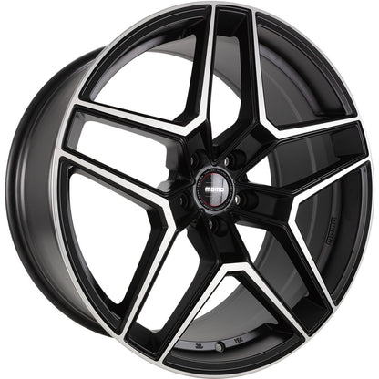 Momo RF06 black matt polish Alufelge 10x20 Zoll ET20 LK 5x112 ML66.6