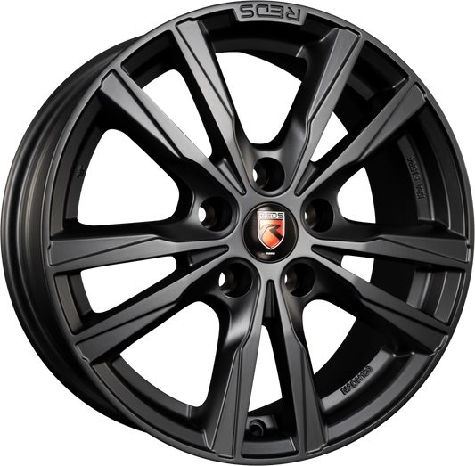 Reds K2 HD Matt Black Alufelge 8x18 Zoll ET45 LK 5x114.3 ML72.3 – Bild 2