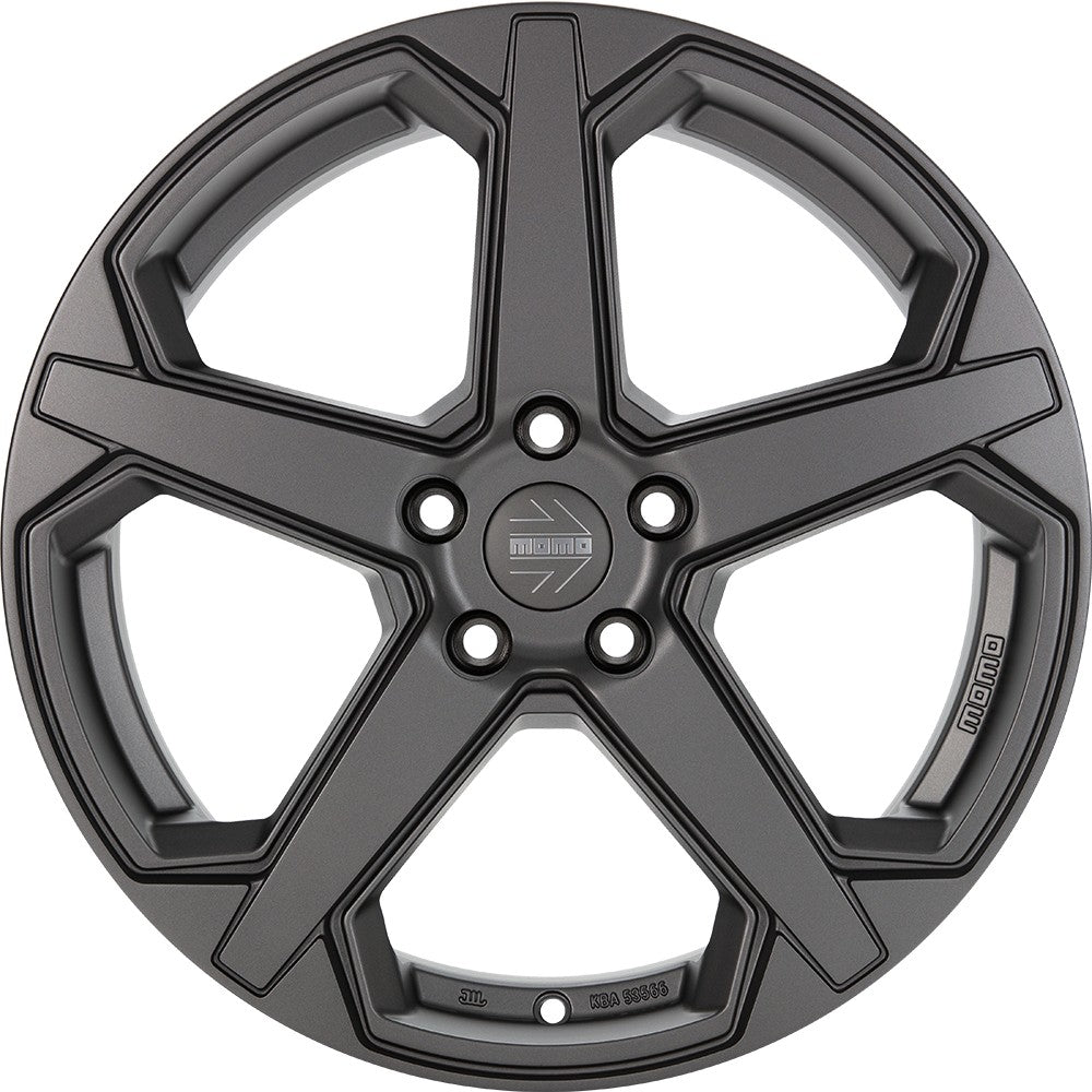 Momo Star EVO anthracite matt Alufelge 8x18 Zoll ET35 LK 5x112 ML79.6 – Bild 2