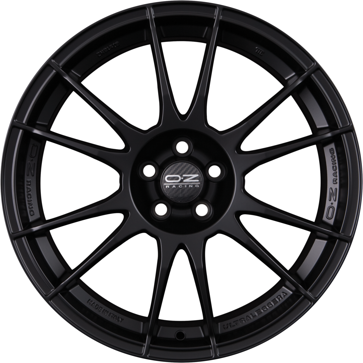 OZ Ultraleggera matt black Alufelge 8x17 Zoll ET48 LK 5x114.3 ML75 – Bild 3