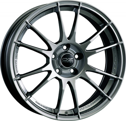 OZ Ultraleggera matt graphite Alufelge 8x17 Zoll ET40 LK 5x114.3 ML75