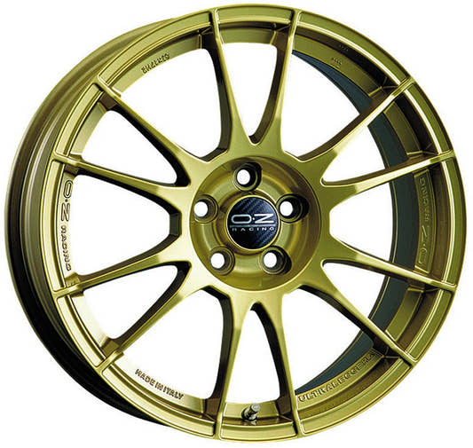 OZ Ultraleggera race gold Alufelge 8x18 Zoll ET48 LK 5x100 ML68