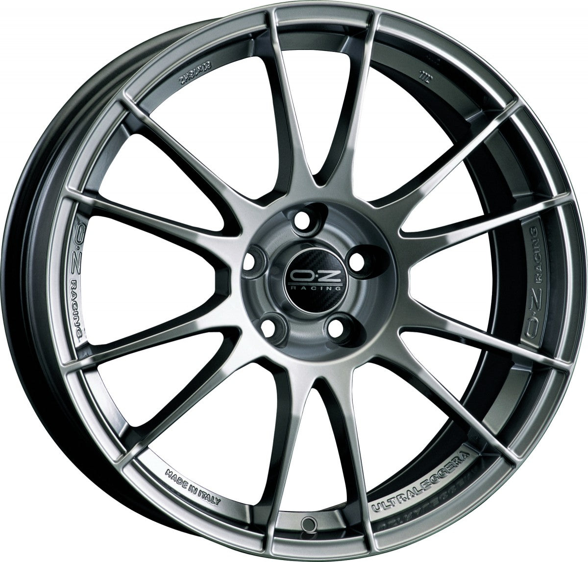 OZ Ultraleggera matt graphite Alufelge 7.5x17 Zoll ET35 LK 5x100 ML68