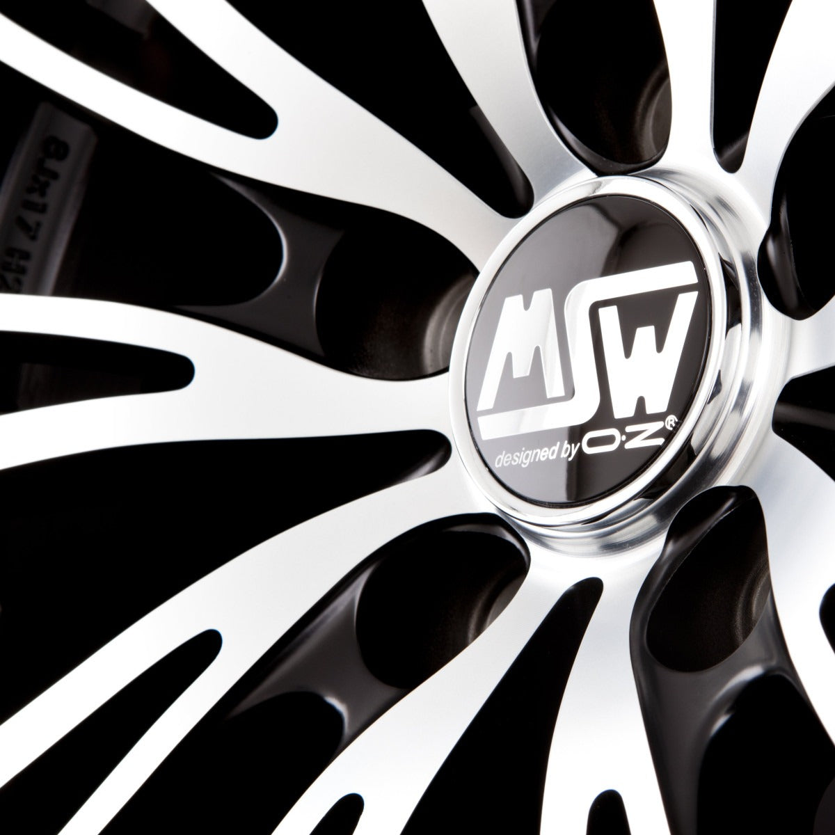 MSW 20 Matt Black Full Polished Alufelge 8x18 Zoll ET38 LK 5x108 ML73.1 – Bild 3