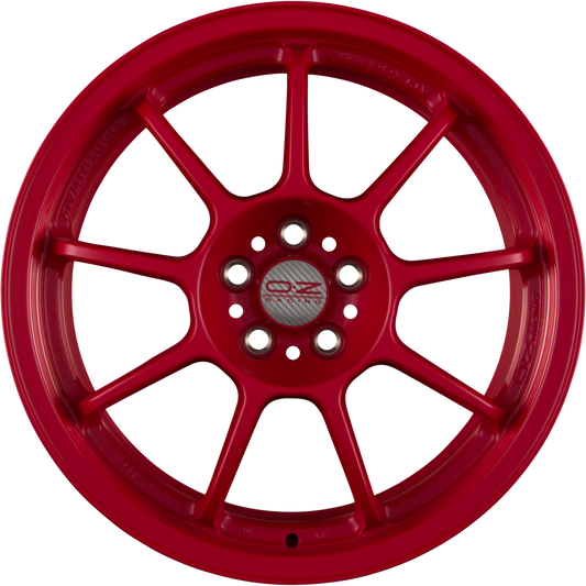 OZ Alleggerita HLT Matt Red Alufelge 7x17 Zoll ET30 LK 4x100 ML68