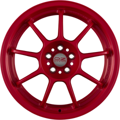 OZ Alleggerita HLT Matt Red Alufelge 7x17 Zoll ET30 LK 4x100 ML68