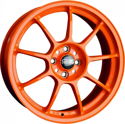 OZ Alleggerita HLT Orange Alufelge 8x17 Zoll ET35 LK 5x112 ML75