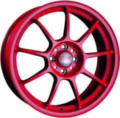 OZ Alleggerita HLT matt rot Alufelge 7.5x18 Zoll ET48 LK 5x100 ML68