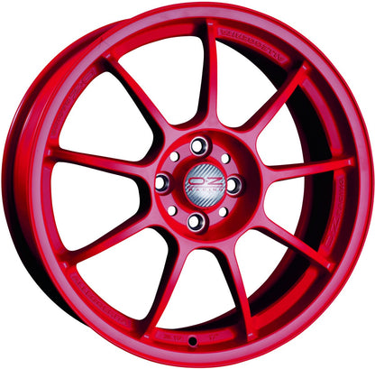 OZ Alleggerita HLT matt rot Alufelge 7.5x18 Zoll ET48 LK 5x100 ML68