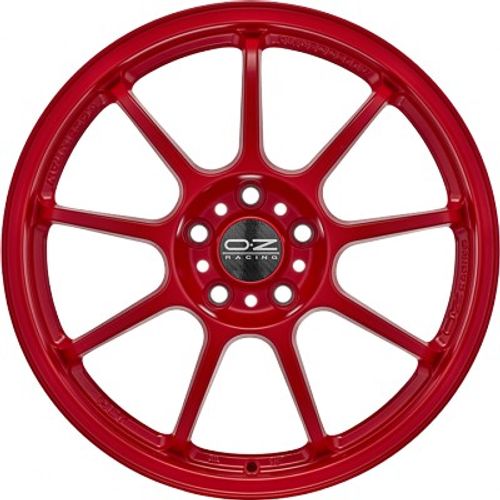 OZ Alleggerita HLT matt rot Alufelge 7.5x18 Zoll ET48 LK 5x100 ML68 – Bild 2