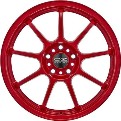 OZ Alleggerita HLT matt rot Alufelge 7.5x18 Zoll ET48 LK 5x100 ML68 – Bild 2