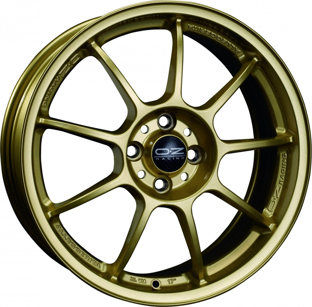 OZ Alleggerita HLT race gold Alufelge 8.5x18 Zoll ET40 LK 5x130 ML71.56