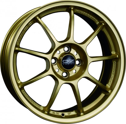 OZ Alleggerita HLT race gold Alufelge 8.5x18 Zoll ET40 LK 5x130 ML71.56