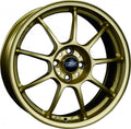 OZ Alleggerita HLT race gold Alufelge 7x16 Zoll ET37 LK 4x100 ML68