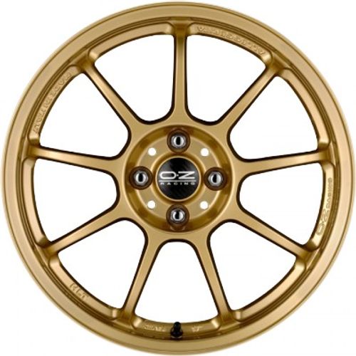 OZ Alleggerita HLT race gold Alufelge 7x16 Zoll ET37 LK 4x100 ML68 – Bild 2