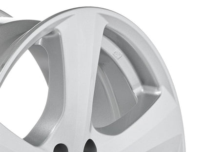 MSW 19 full silver Alufelge 7x16 Zoll ET38 LK 5x105 ML56.56 – Bild 5