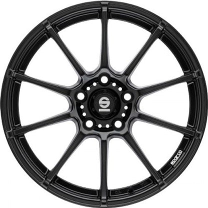 Sparco Assetto Gara matt black Alufelge 7.5x17 Zoll ET35 LK 5x112 ML73.1 – Bild 2