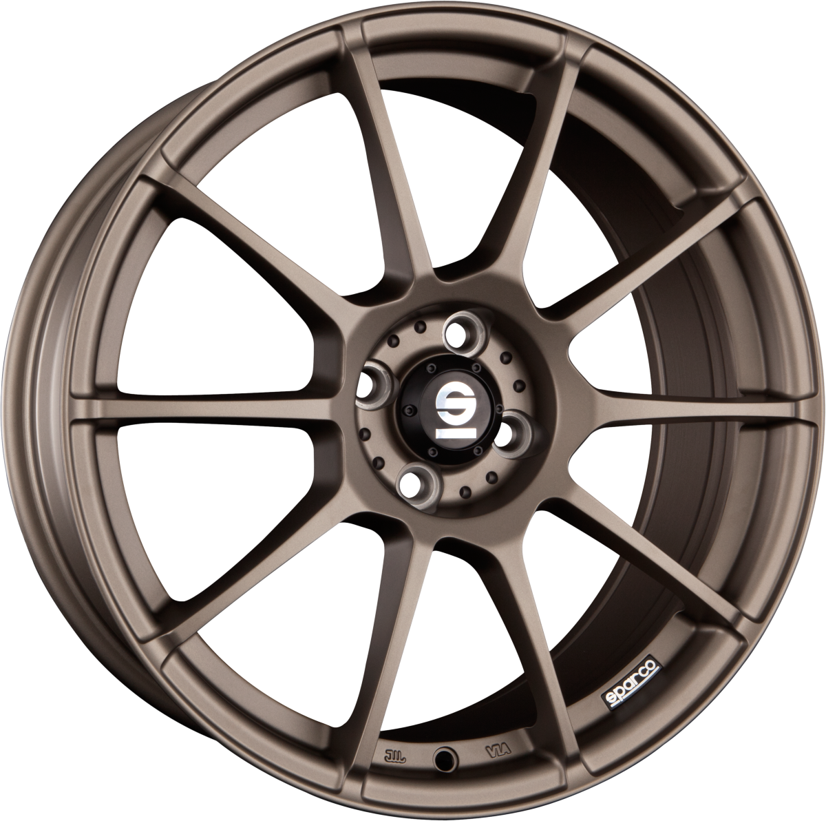Sparco Assetto Gara Matt Bronze Alufelge 7.5x17 Zoll ET45 LK 5x114.3 ML73.1 – Bild 2