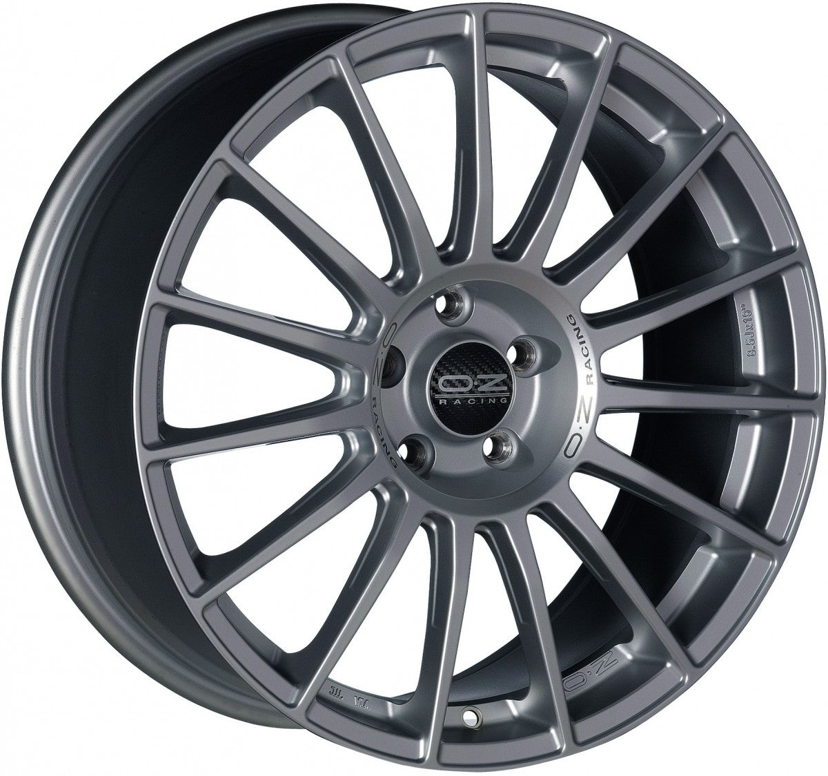 OZ Superturismo LM matt race silver Alufelge 7.5x17 Zoll ET35 LK 5x100 ML68