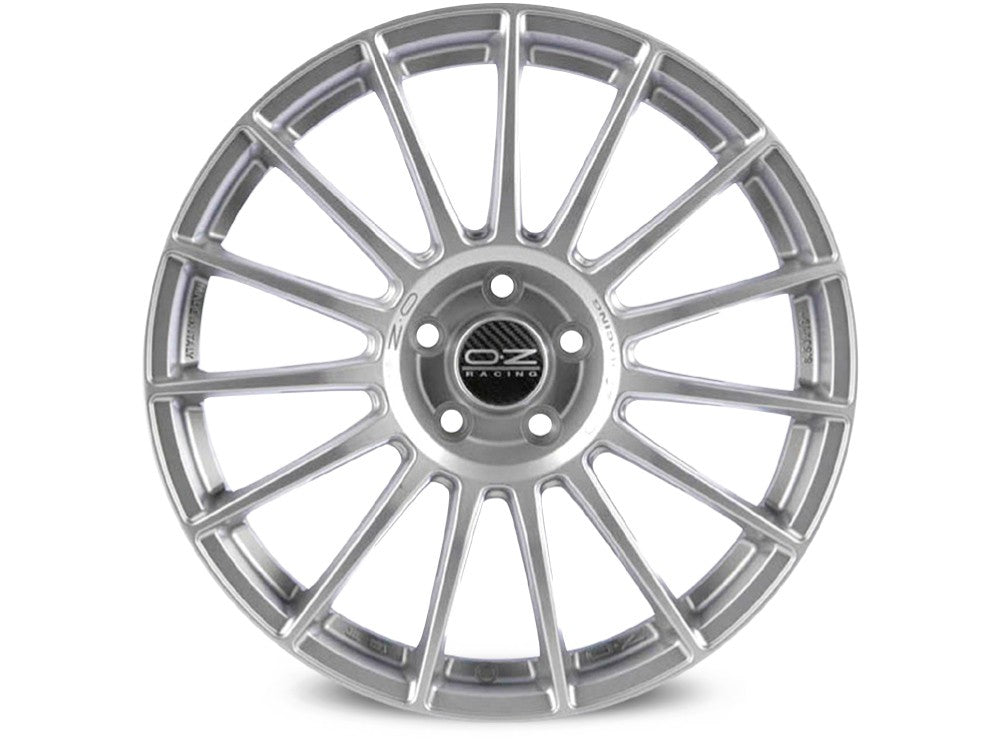 OZ Superturismo LM matt race silver Alufelge 7.5x17 Zoll ET35 LK 5x100 ML68 – Bild 2