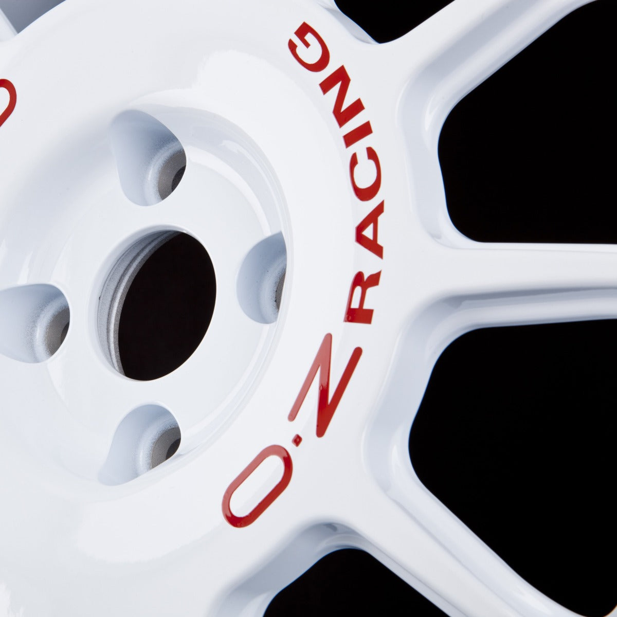 OZ Leggenda Race White + Red Lettering Alufelge 7x17 Zoll ET37 LK 4x100 ML68 – Bild 3