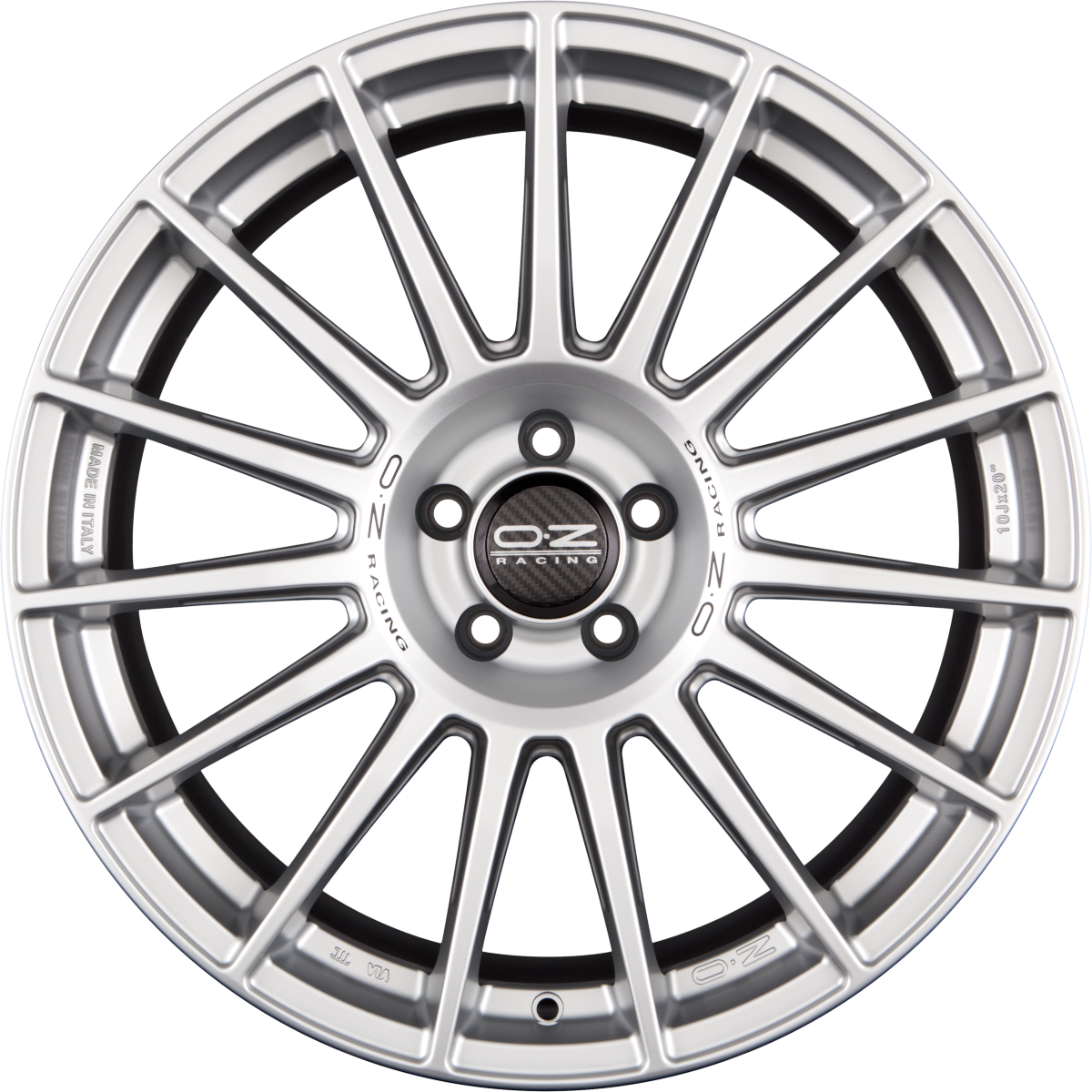OZ Superturismo Dakar matt race silver Alufelge 8.5x20 Zoll ET45 LK 5x112 ML79 – Bild 3