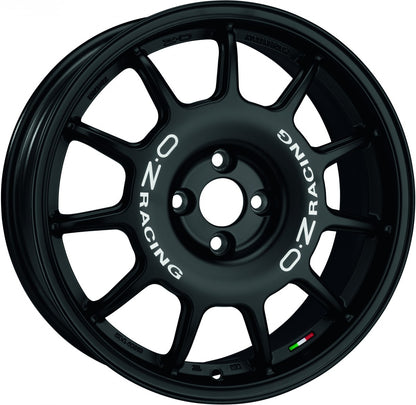 OZ Leggenda mattschwarz Alufelge 7x17 Zoll ET42 LK 4x100 ML68