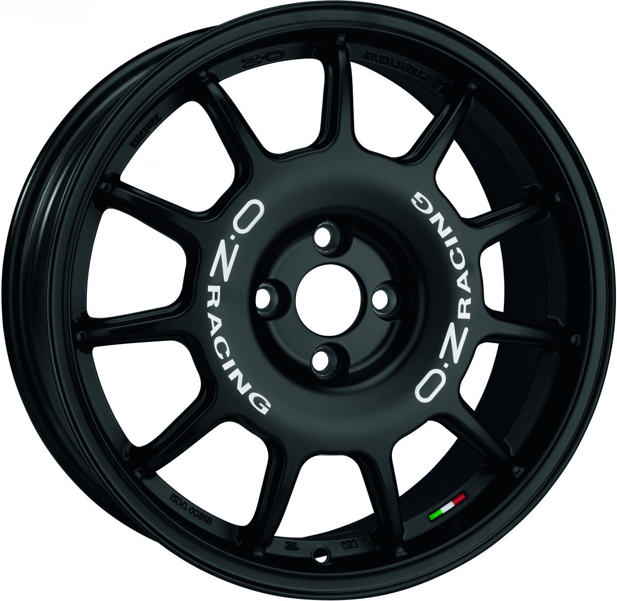 OZ Leggenda mattschwarz Alufelge 7x17 Zoll ET30 LK 4x100 ML68