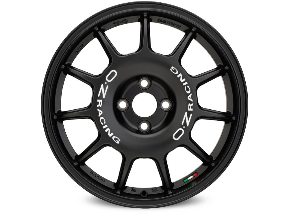 OZ Leggenda mattschwarz Alufelge 7x17 Zoll ET37 LK 4x100 ML68 – Bild 2