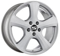 MSW 19 full silver Alufelge 8x18 Zoll ET45 LK 5x120 ML72.56