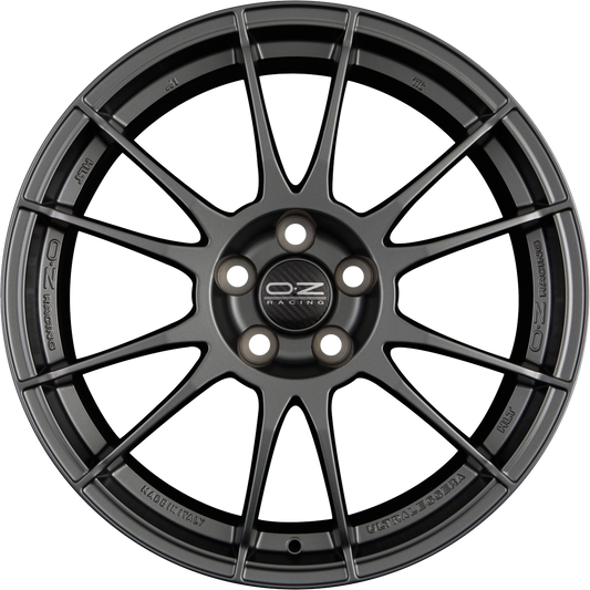 OZ Ultraleggera HLT Matt Graphite Alufelge 10x20 Zoll ET35 LK 5x112 ML79