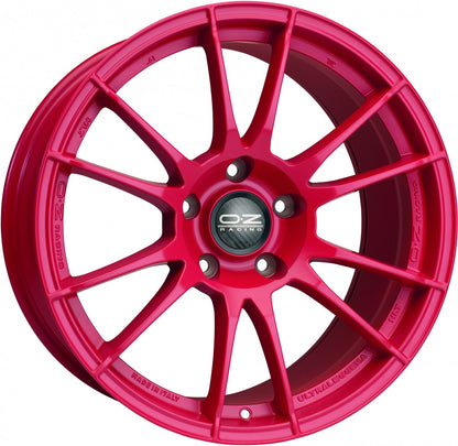 OZ Ultraleggera HLT matt rot Alufelge 12x19 Zoll ET68 LK 5x130 ML71.56