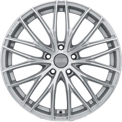 OZ Italia 150 matt race silver polished Alufelge 8x17 Zoll ET29 LK 5x120 ML79 – Bild 3