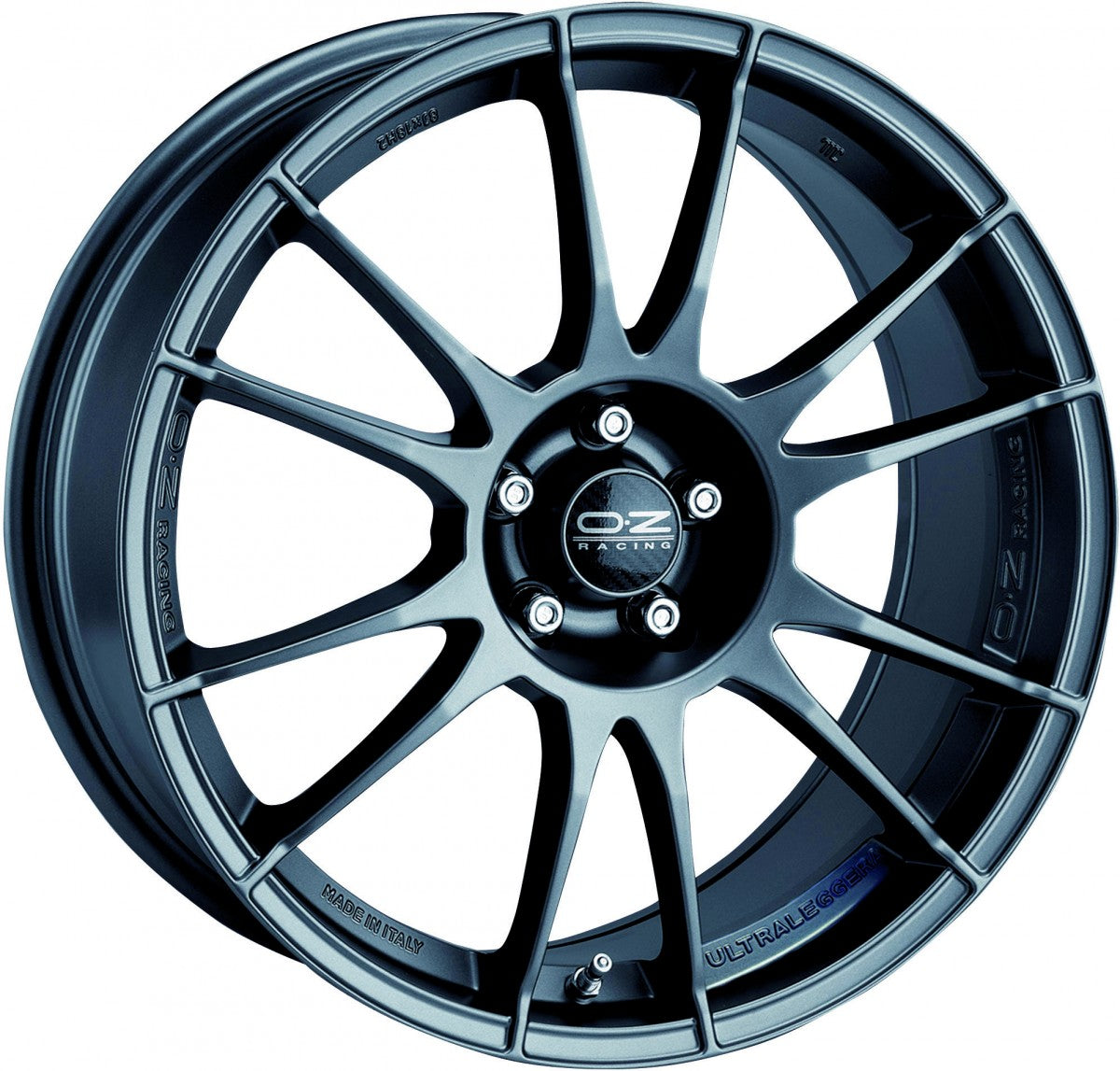 OZ Ultraleggera HLT matt graphite Alufelge 8.5x19 Zoll ET38 LK 5x114.3 ML67.1