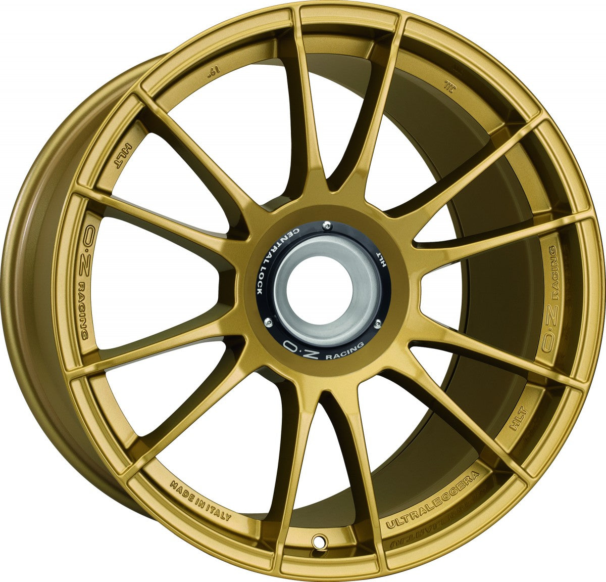 OZ Ultraleggera HLT CL race gold Alufelge 9x19 Zoll ET47 LK 1x130 ML84