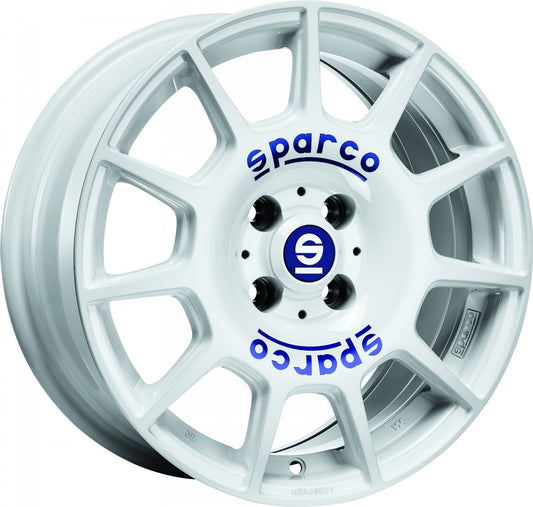 Sparco Terra white Alufelge 7x16 Zoll ET37 LK 4x100 ML63.3
