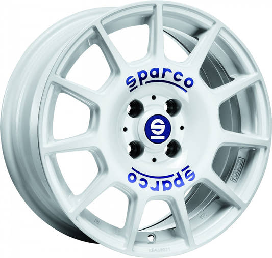 Sparco Terra white Alufelge 7x16 Zoll ET42 LK 4x100 ML63.3