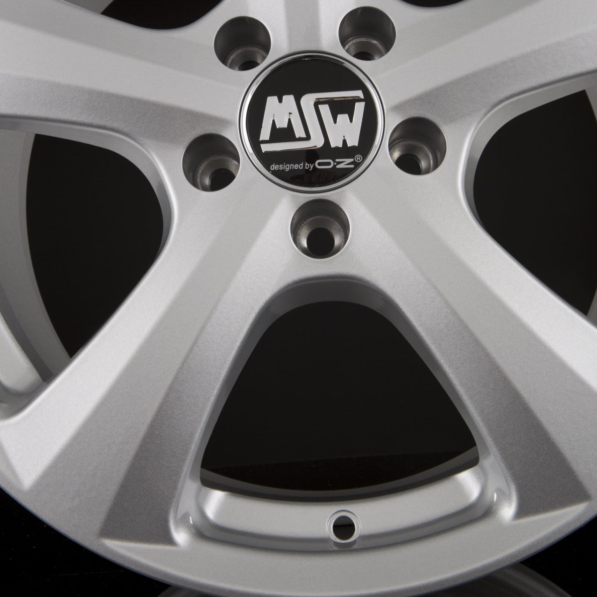 MSW 19 Full Silver Alufelge 7.5x16 Zoll ET45 LK 5x112 ML66.6 – Bild 3