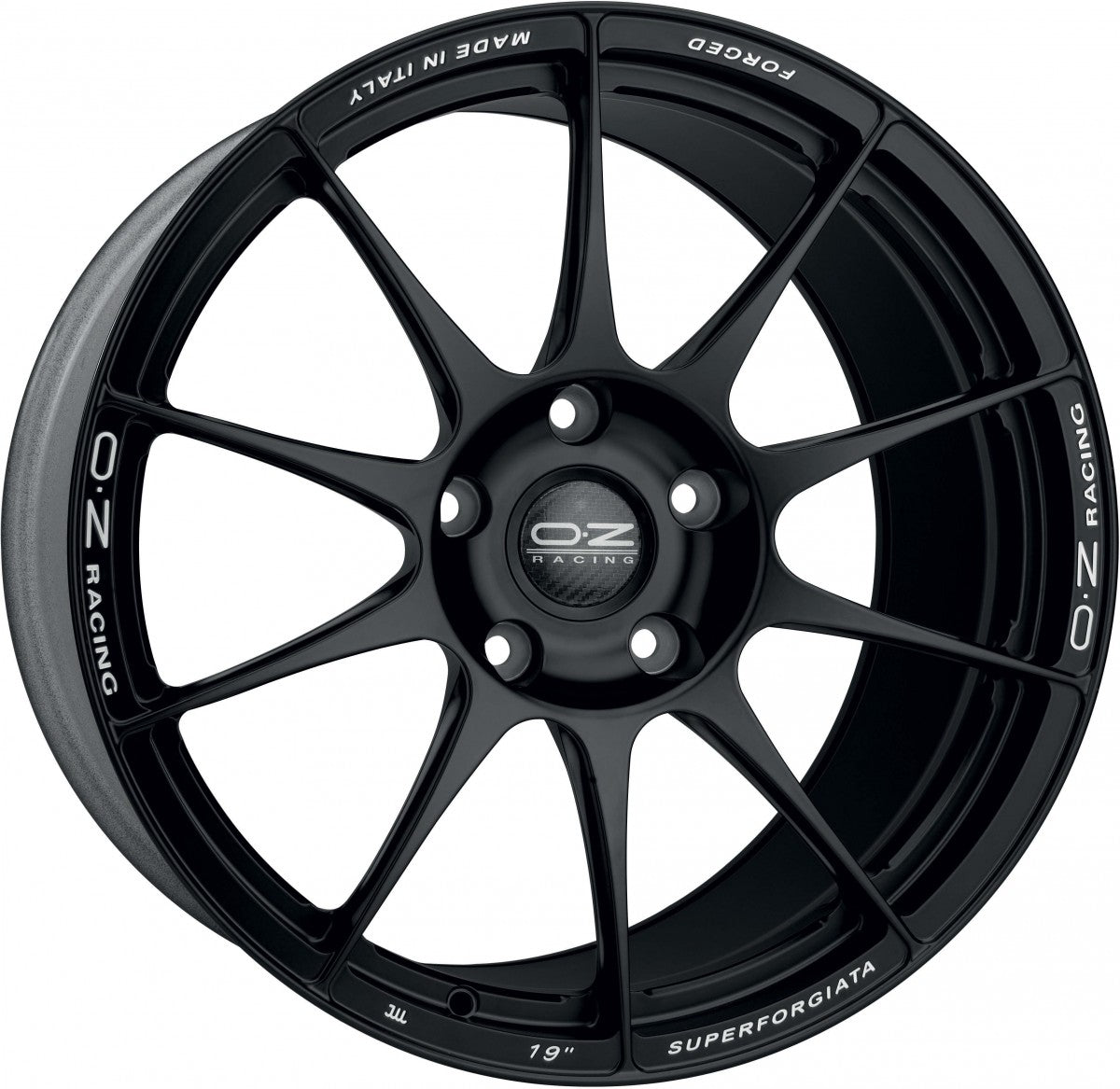 OZ Superforgiata schwarz matt Alufelge 11x20 Zoll ET45 LK 5x112 ML57.06