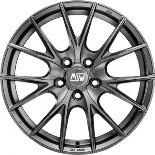 MSW 25 matt titanium tech Alufelge 8x19 Zoll ET29 LK 5x120 ML72.56 – Bild 2