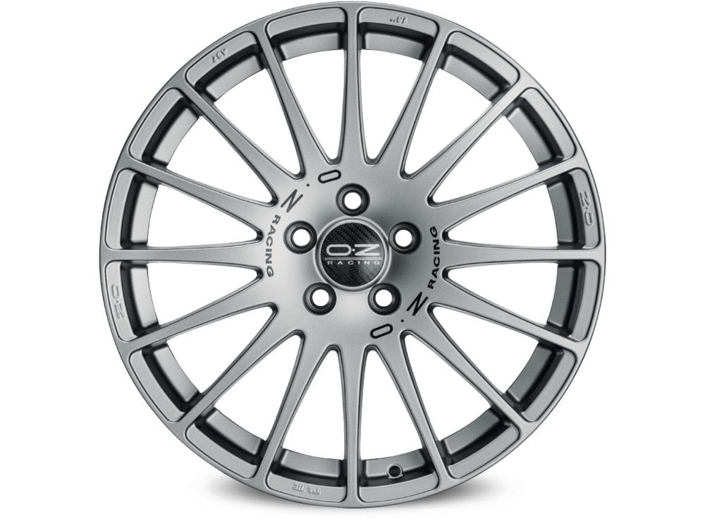 OZ Superturismo GT grigio corsa Alufelge 8x18 Zoll ET40 LK 5x108 ML75 – Bild 2