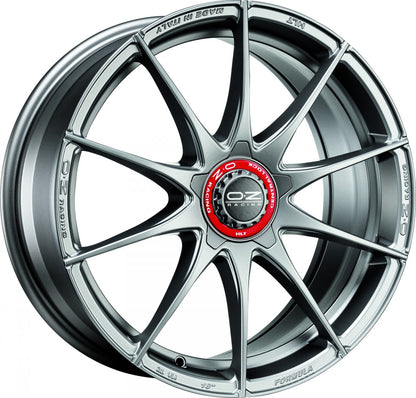 OZ Formula HLT grigio corsa Alufelge 8x18 Zoll ET38 LK 5x110 ML75