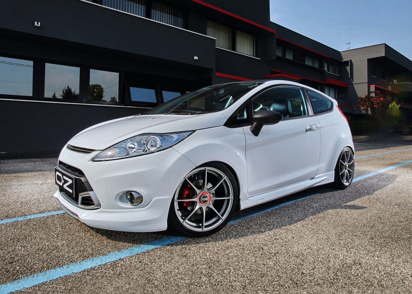 OZ Formula HLT grigio corsa Alufelge 8x18 Zoll ET48 LK 5x112 ML75 – Bild 9