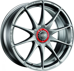OZ Formula HLT grigio corsa Alufelge 7.5x17 Zoll ET35 LK 5x100 ML68