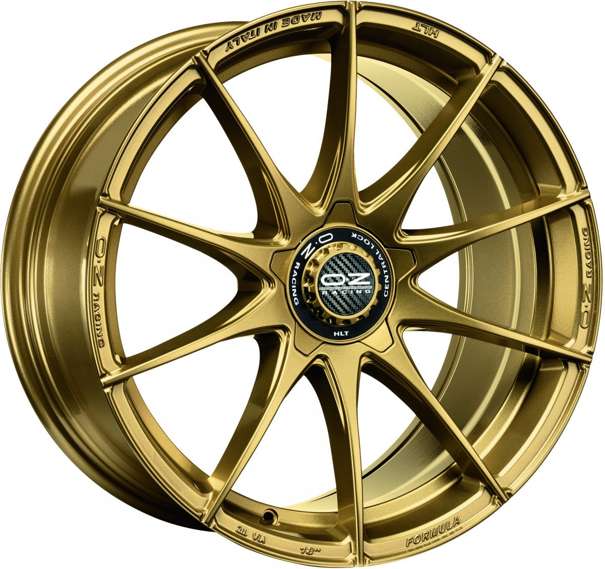 OZ Formula HLT race gold Alufelge 8x18 Zoll ET48 LK 5x100 ML68