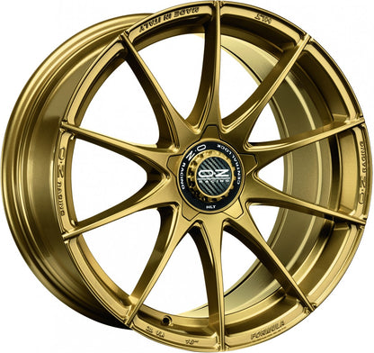 OZ Formula HLT race gold Alufelge 8x18 Zoll ET48 LK 5x100 ML68